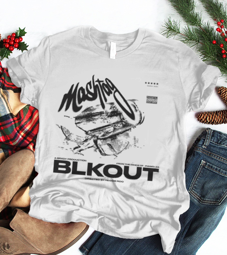 BLKOUT Machin Directed By Reggie Roo T-Shirt