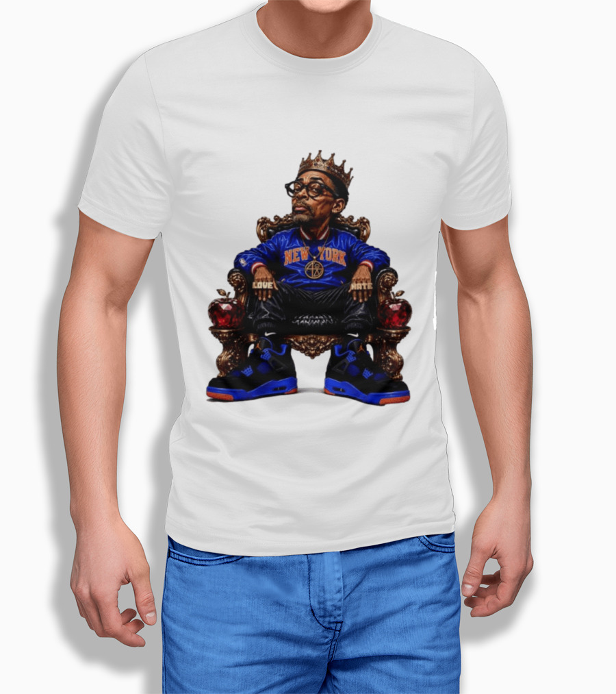 Spike Lee New York Knicks NBA Basketball Love Hate T-Shirt