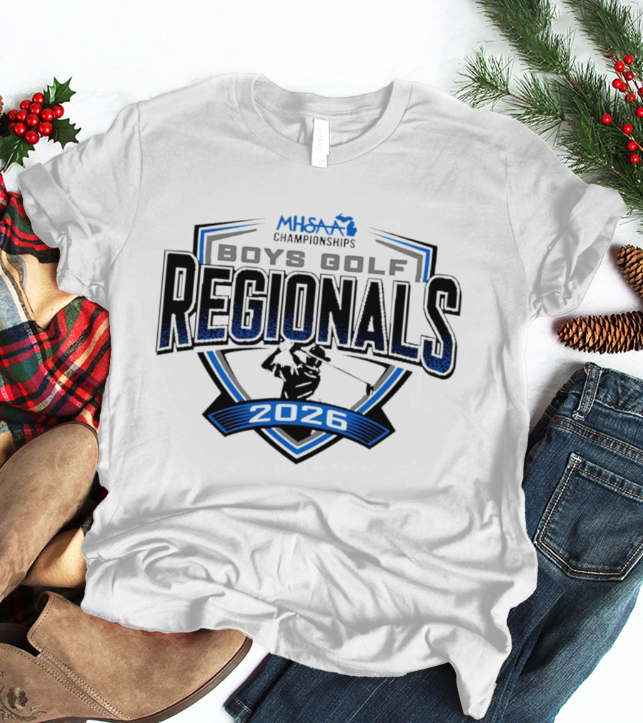 MHSAA Championships Boys Golf Regionals 2026 T-Shirt