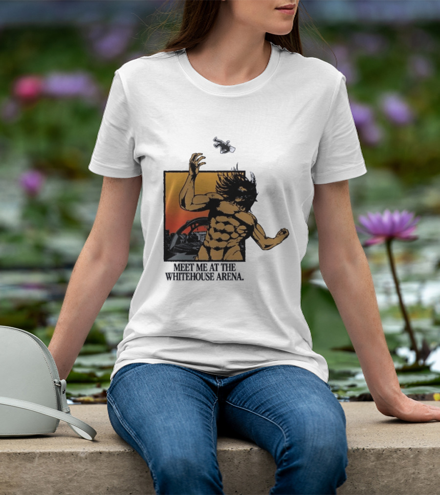 Meet Me At The Whitehouse Arena Attack On Titan Giant T-Shirt