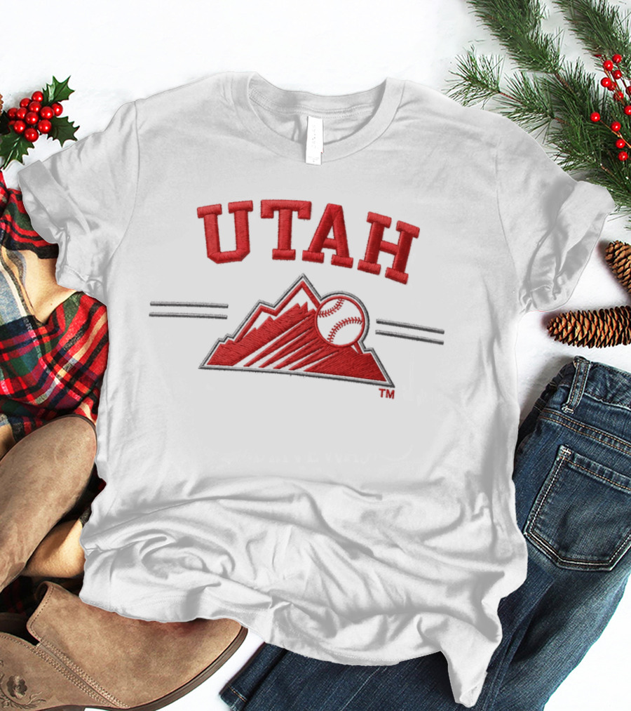 Rockies University Of Utah 2026 Giveaway Hat Baseball Mountain T-Shirt