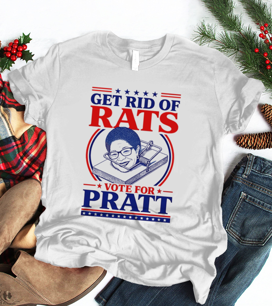 Get Rid Of Rats Vote For Pratt Political Campaign Humor T-Shirt