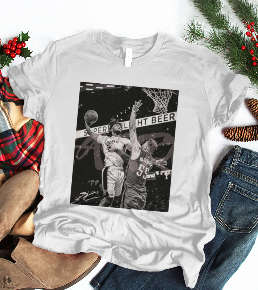 San Antonio Spurs Basketball Hartenstein 55 Player Action Photo Sport Superior Light Beer T-Shirt