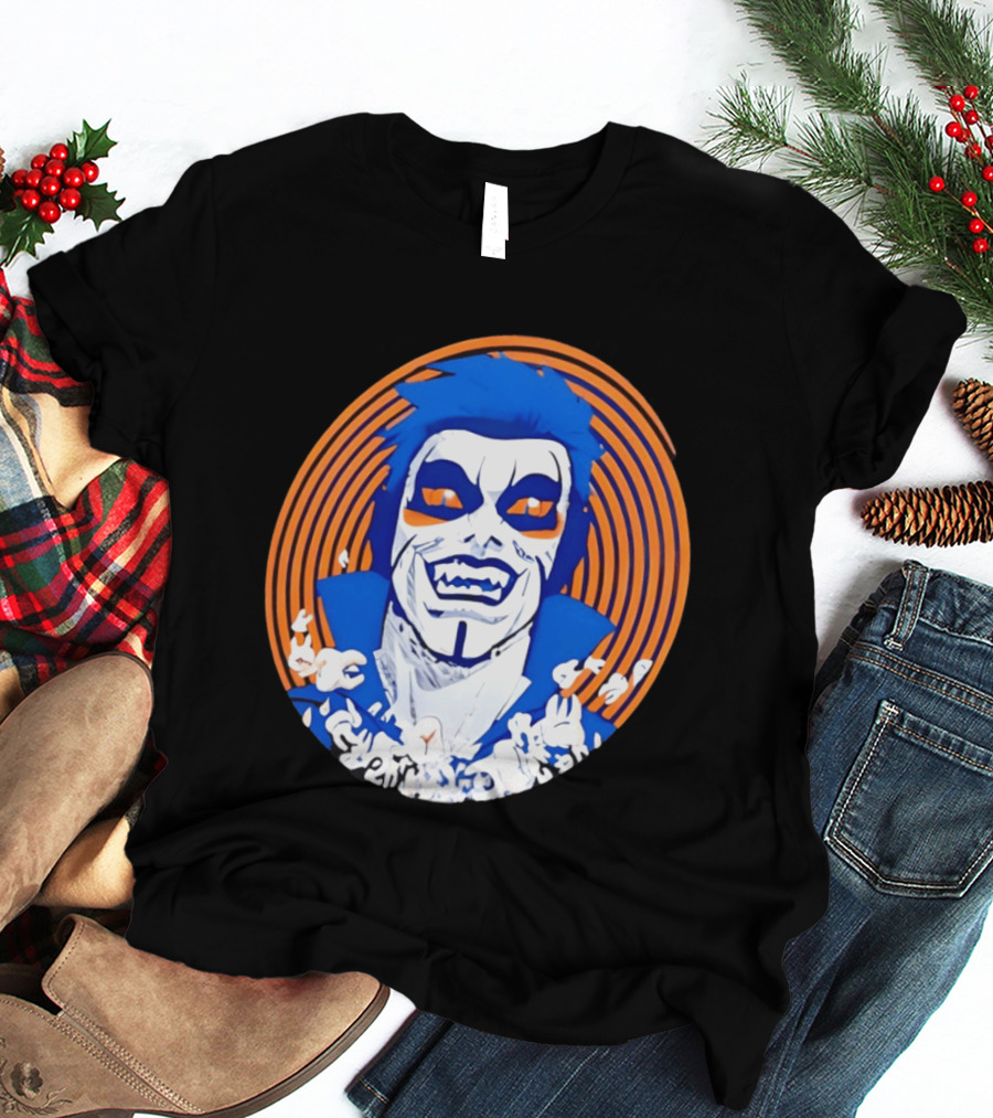 Danhausen WWE New York Knicks Basketball Uncursed Very Nice Very Evil Fan T-Shirt
