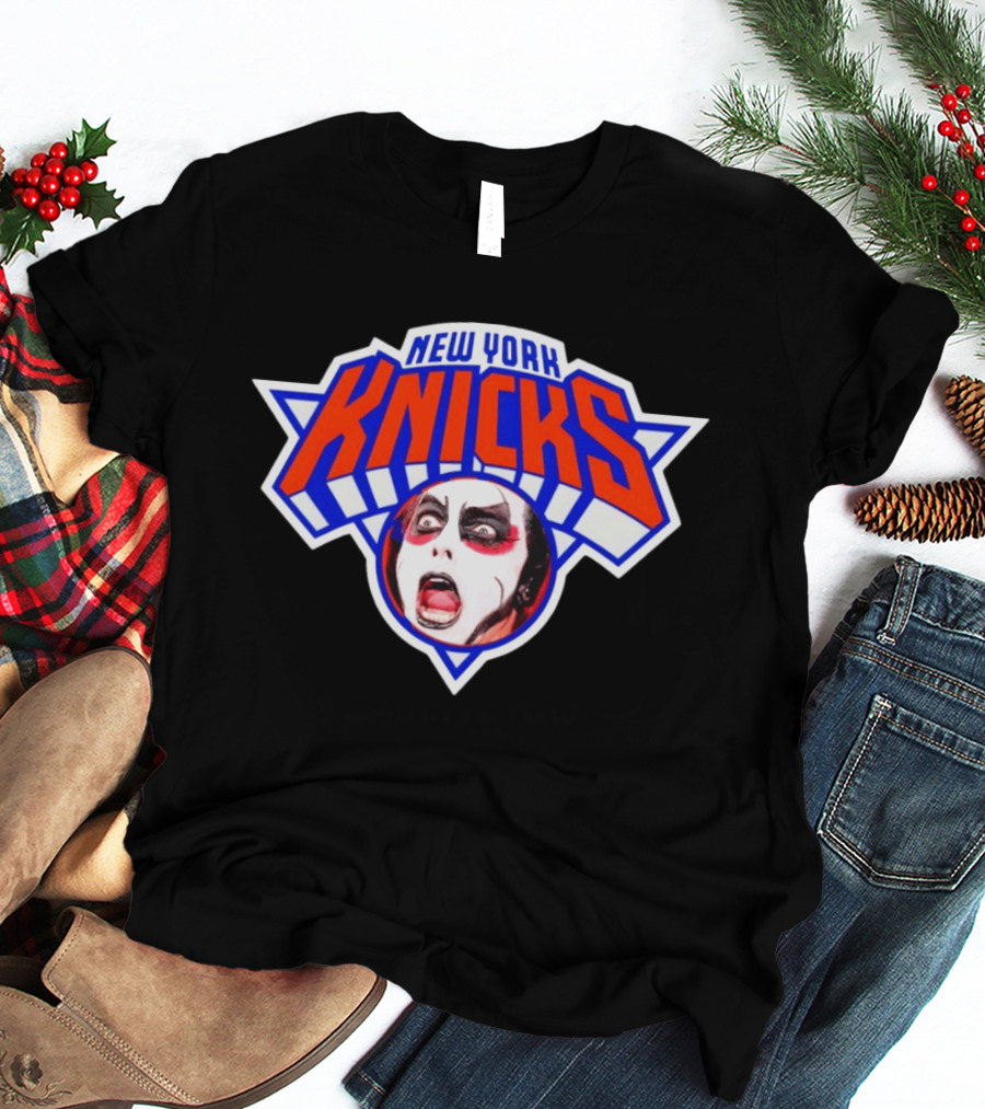 Danhausen WWE New York Knicks NBA Basketball T-Shirt
