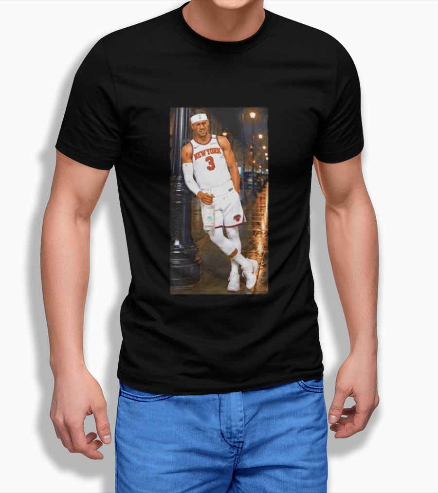 New York Knicks Josh Hart Number 3 NBA Basketball T-Shirt