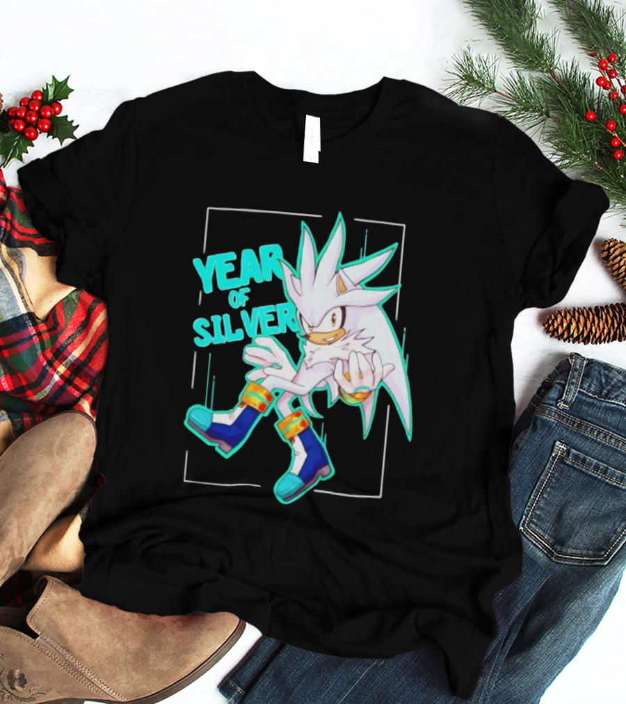 Year Of Silver Hedgehog Classic Character T-Shirt