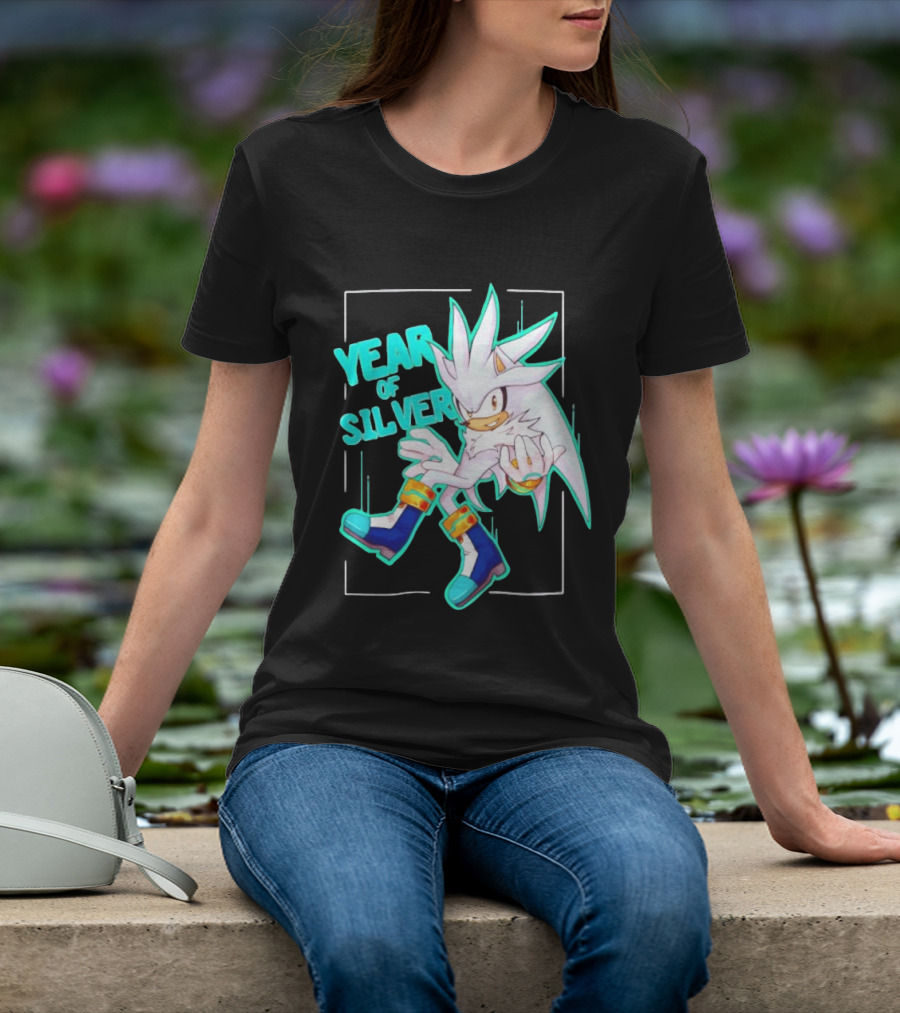 Year Of Silver Hedgehog Classic Character T-Shirt