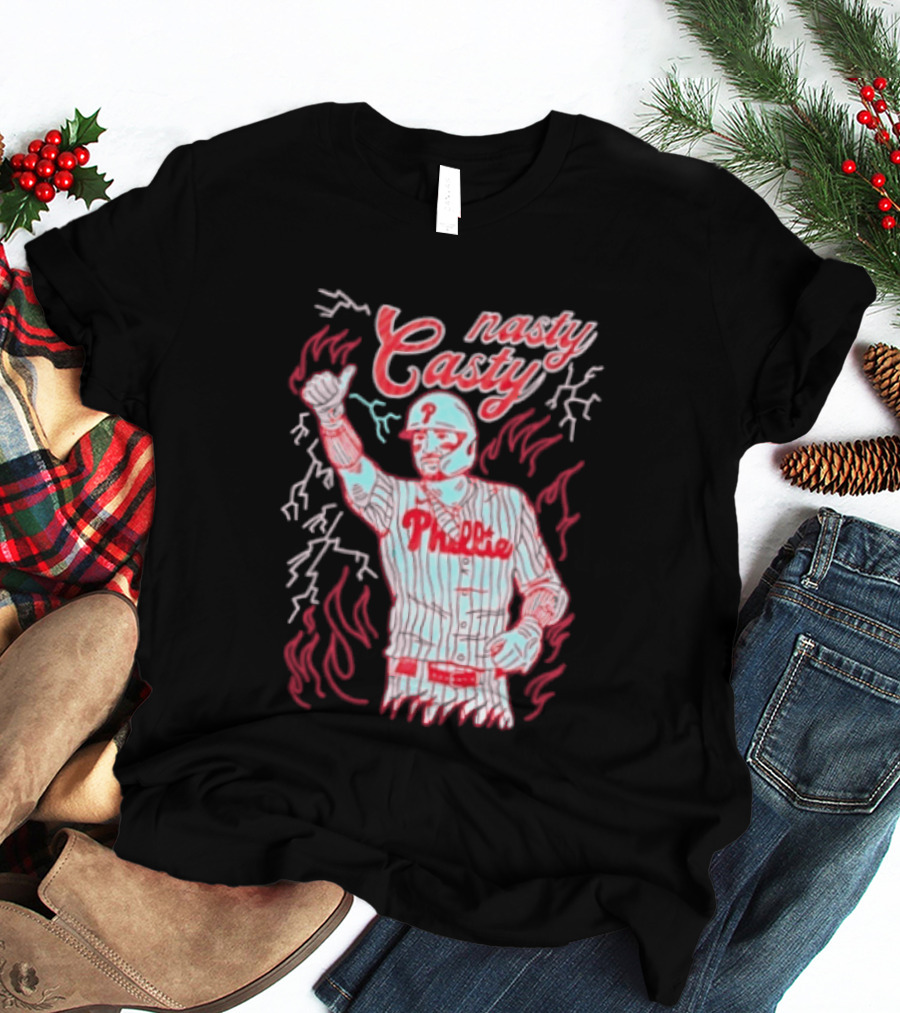 Nasty Casty Philadelphia Phillies Bryce Harper T-Shirt