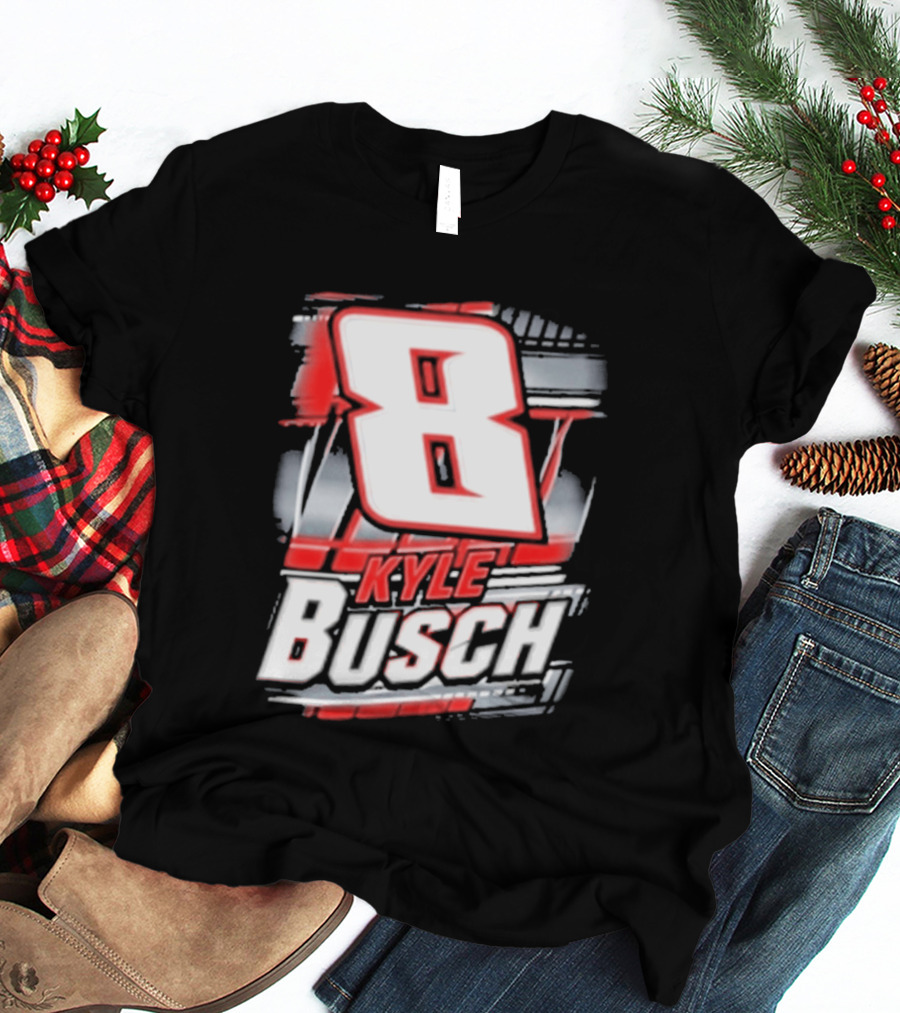 Kyle Busch Number 8 Racing NASCAR Fan T-Shirt