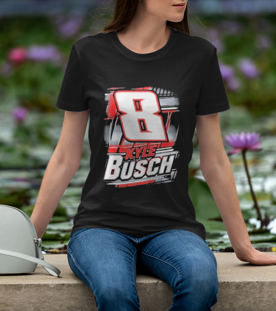 Kyle Busch Number 8 Racing NASCAR Fan T-Shirt