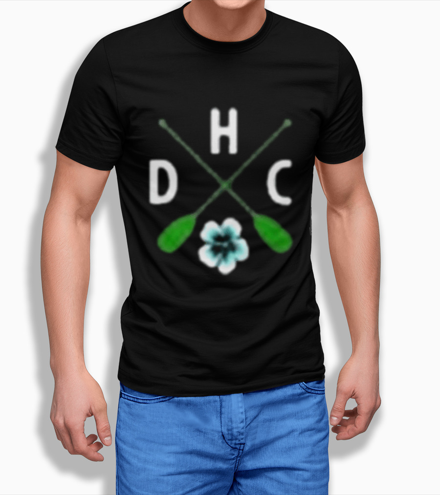 Dance Hall Crashers DHC Exclusive Hawaii Paddles And Flower T-Shirt