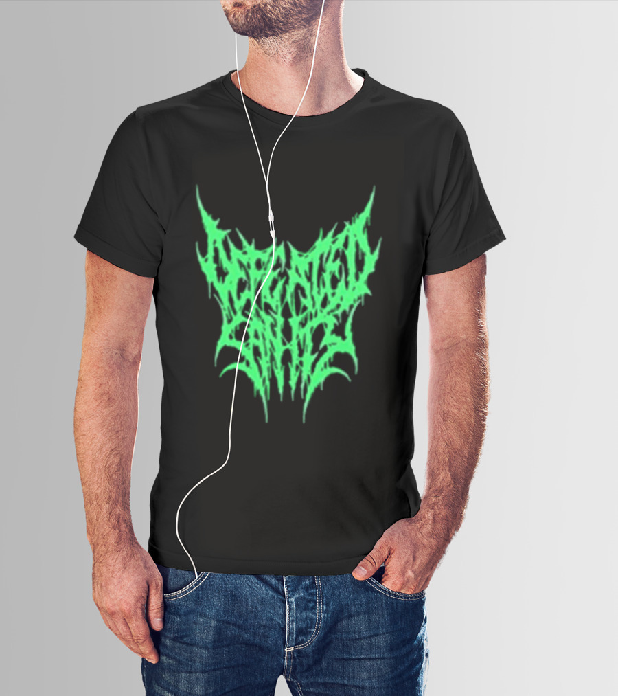 Reality Fade Defeated Sanity Electric Green Dripping T-Shirt