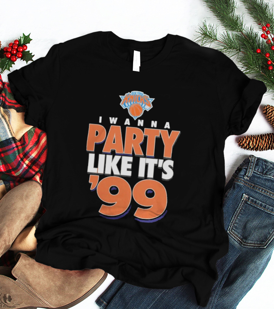 New York Knicks I Wanna Party Like It's '99 T-Shirt