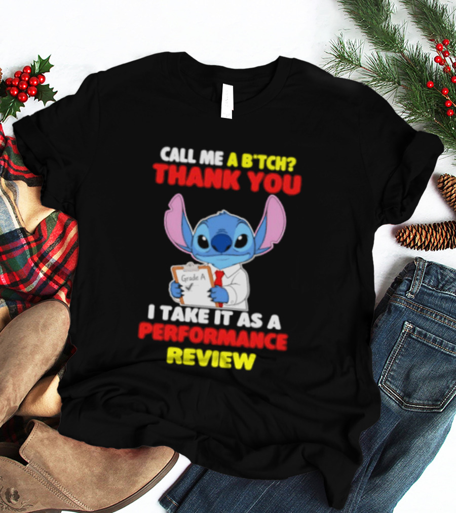 Call Me A Stitch Thank You I Take It As A Performance Review T-Shirt