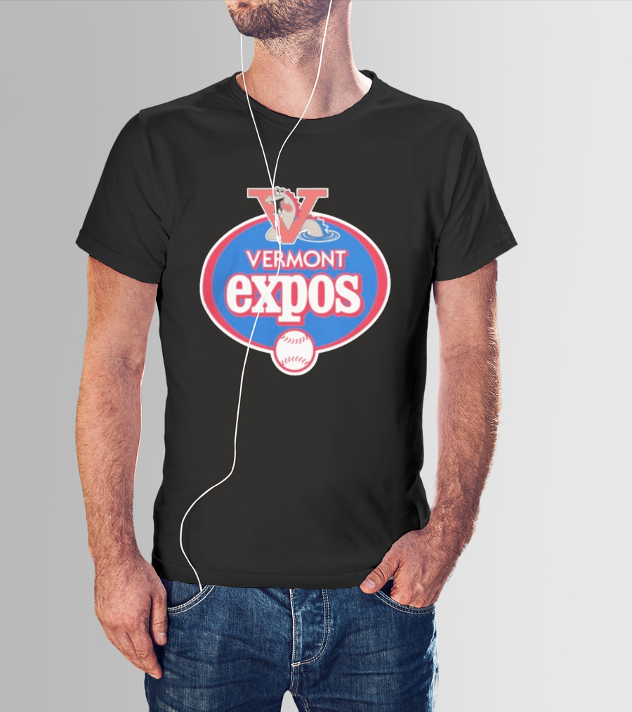 Vermont Expos Baseball Gator T-Shirt