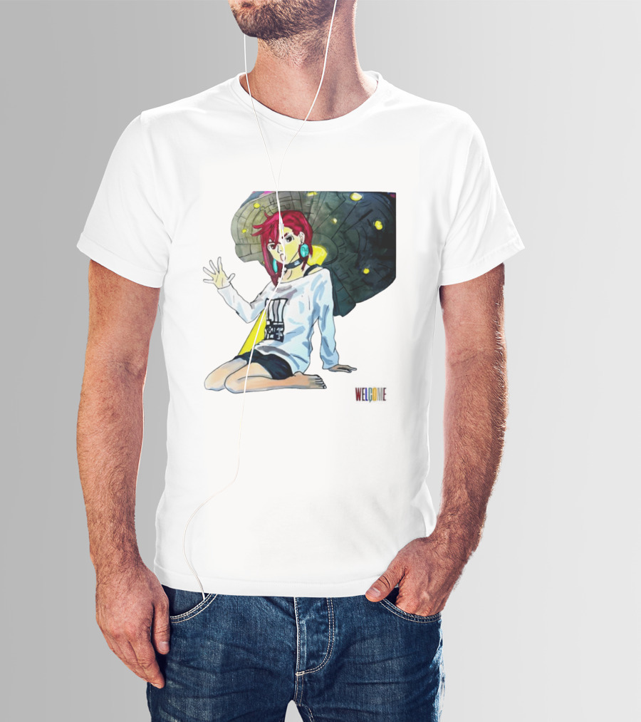Ayase Momo UFO Anime Welcome T-Shirt