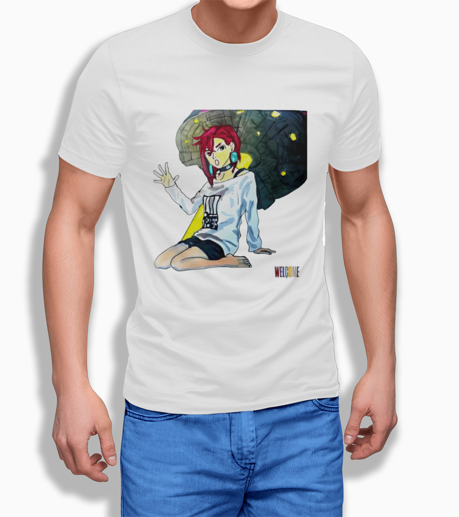 Ayase Momo UFO Anime Welcome T-Shirt