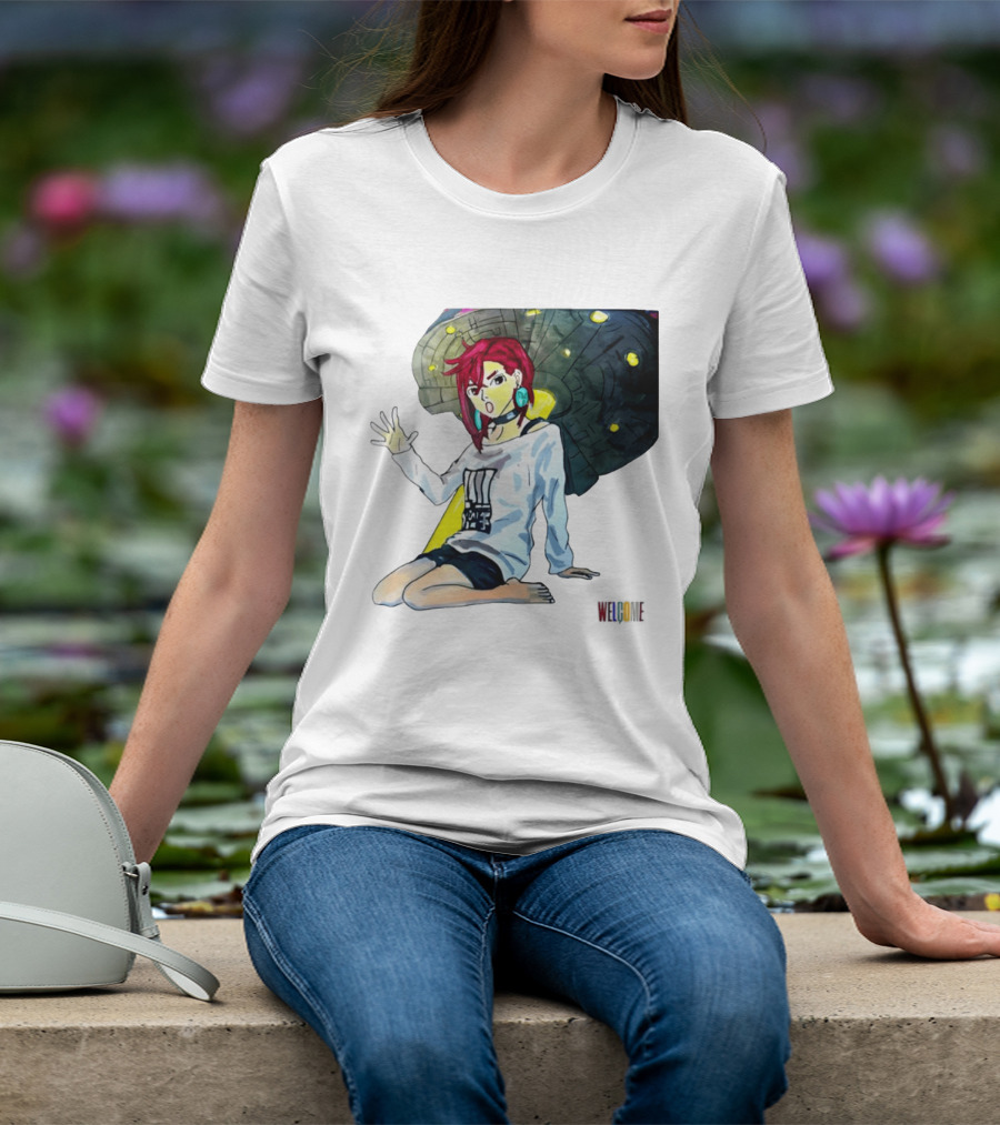 Ayase Momo UFO Anime Welcome T-Shirt