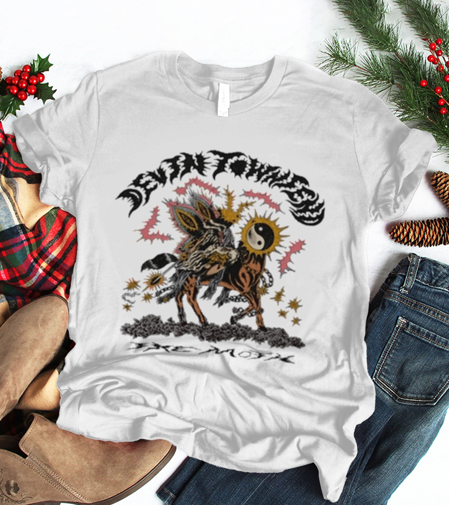 Devin Townsend The Moth Yin Yang Sunburst Creature T-Shirt