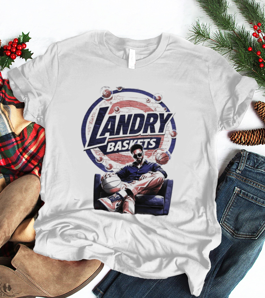 Landry Fields NBA New York Knicks Landry Baskets Basketball T-Shirt