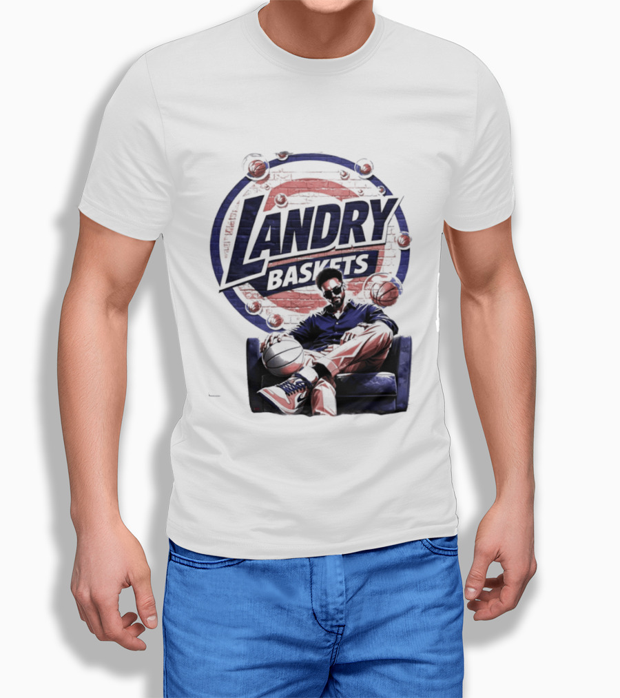 Landry Fields NBA New York Knicks Landry Baskets Basketball T-Shirt