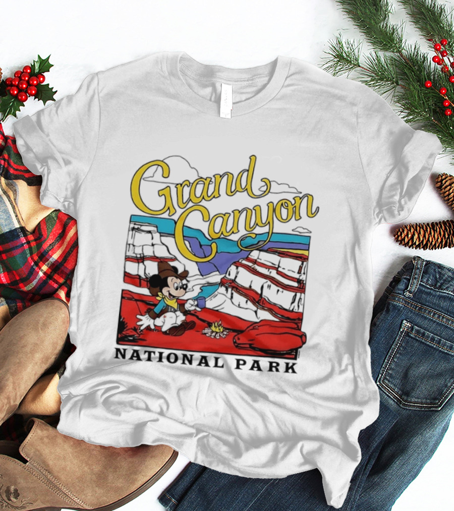 Grand Canyon National Park Mickey Mouse Adventure T-Shirt