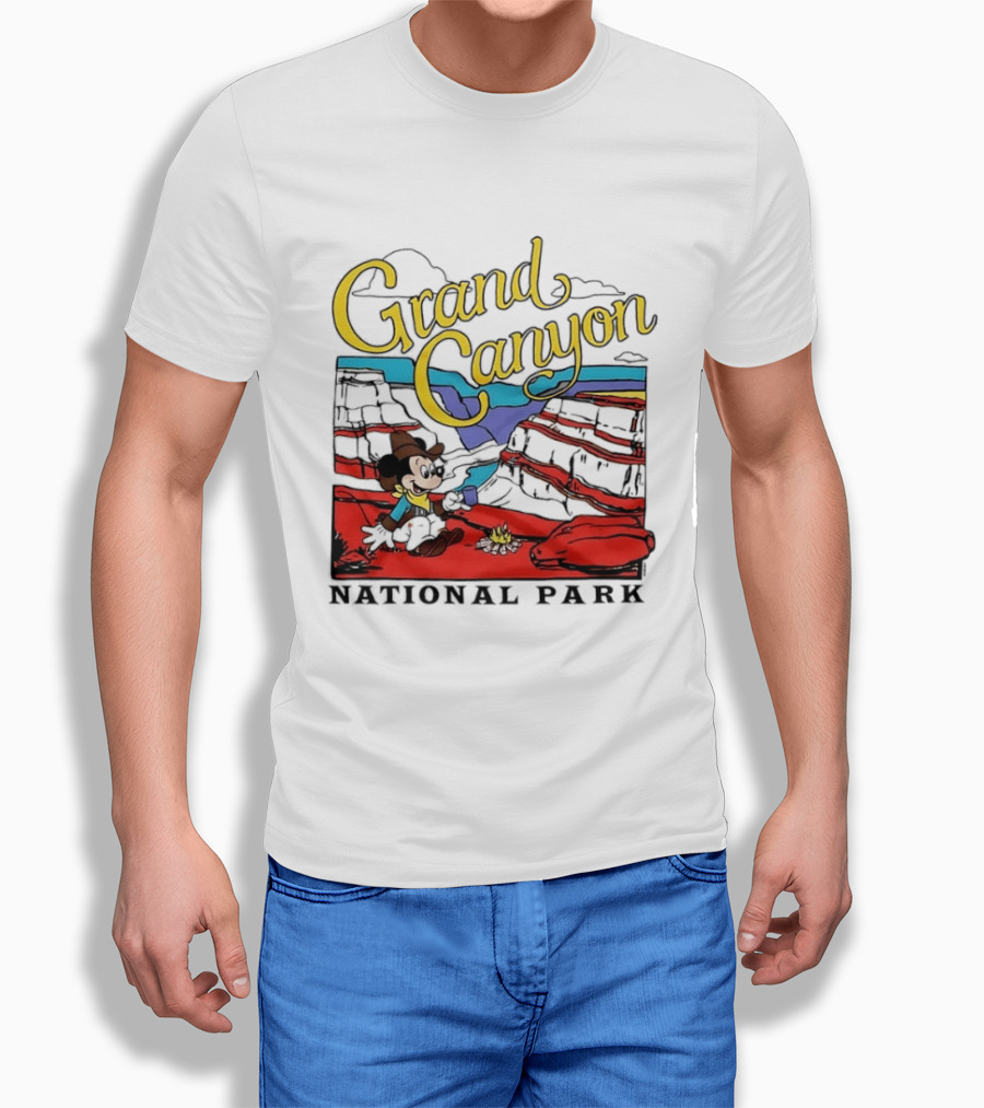 Grand Canyon National Park Mickey Mouse Adventure T-Shirt