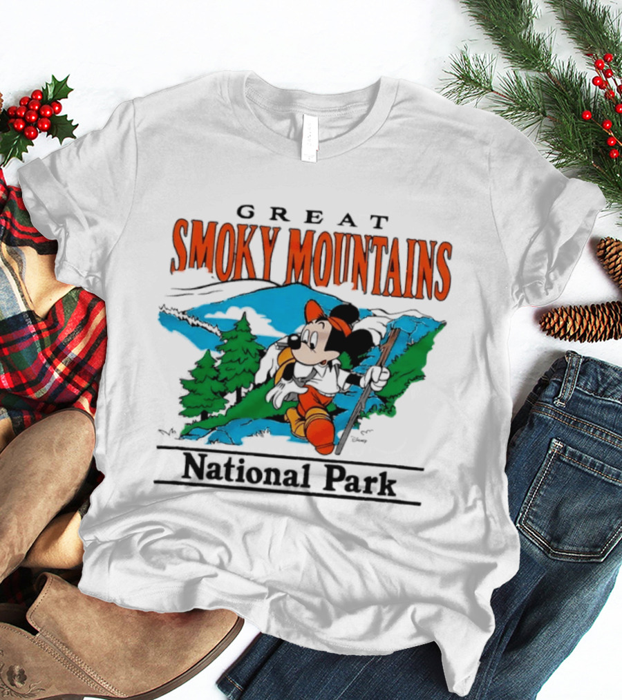 Mickey Mouse Great Smoky Mountains National Park Adventure T-Shirt