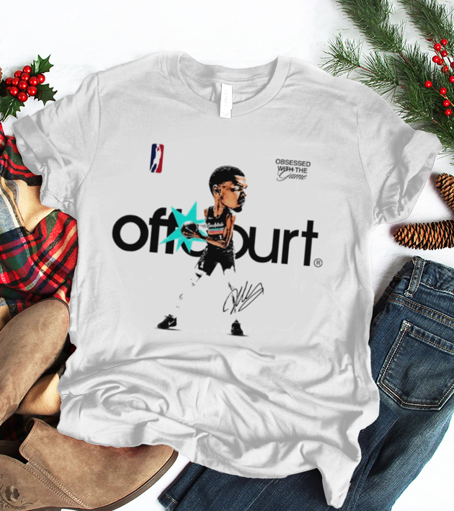 Offcourt Victor Wembanyama San Antonio Spurs Obsessed Game T-Shirt