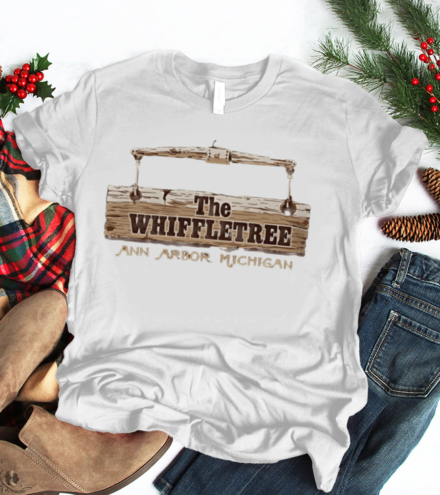 The Whiffletree Ann Arbor Michigan Rustic Sign T-Shirt