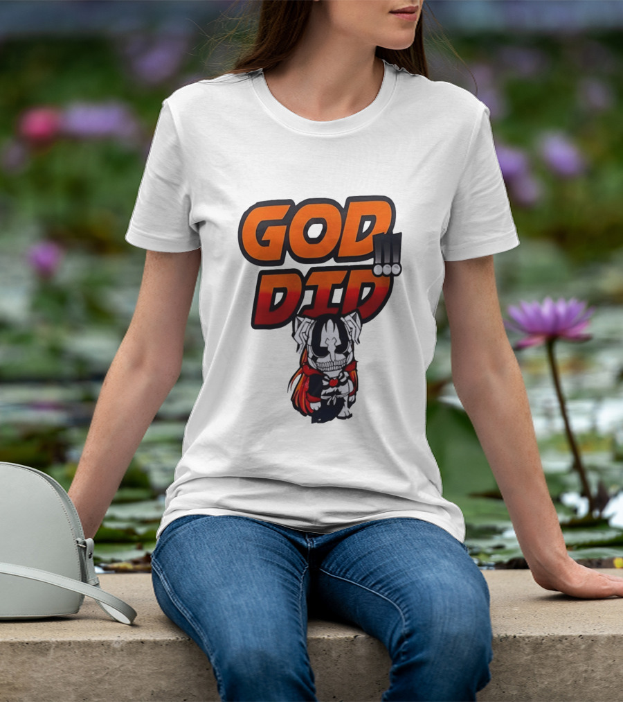Ichigo Kurosaki God Did Bleach Anime Chibi T-Shirt