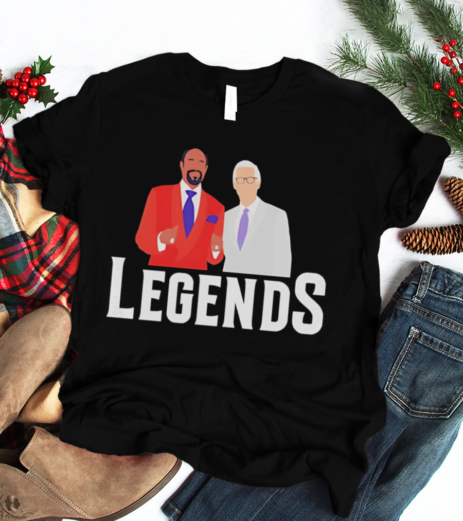 New York Knicks Legends Broadcasters Duo T-Shirt
