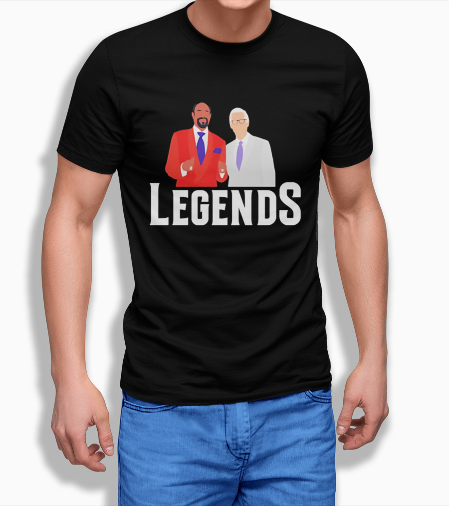 New York Knicks Legends Broadcasters Duo T-Shirt