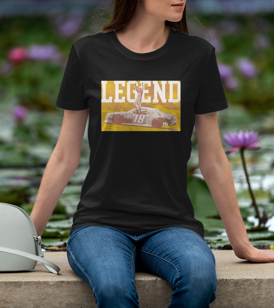 Kyle Busch 18 M&M Legend NASCAR Victory Celebration T-Shirt