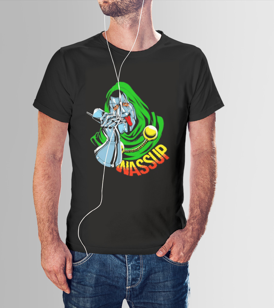 Wassup Doctor Doom Iconic Supervillain T-Shirt