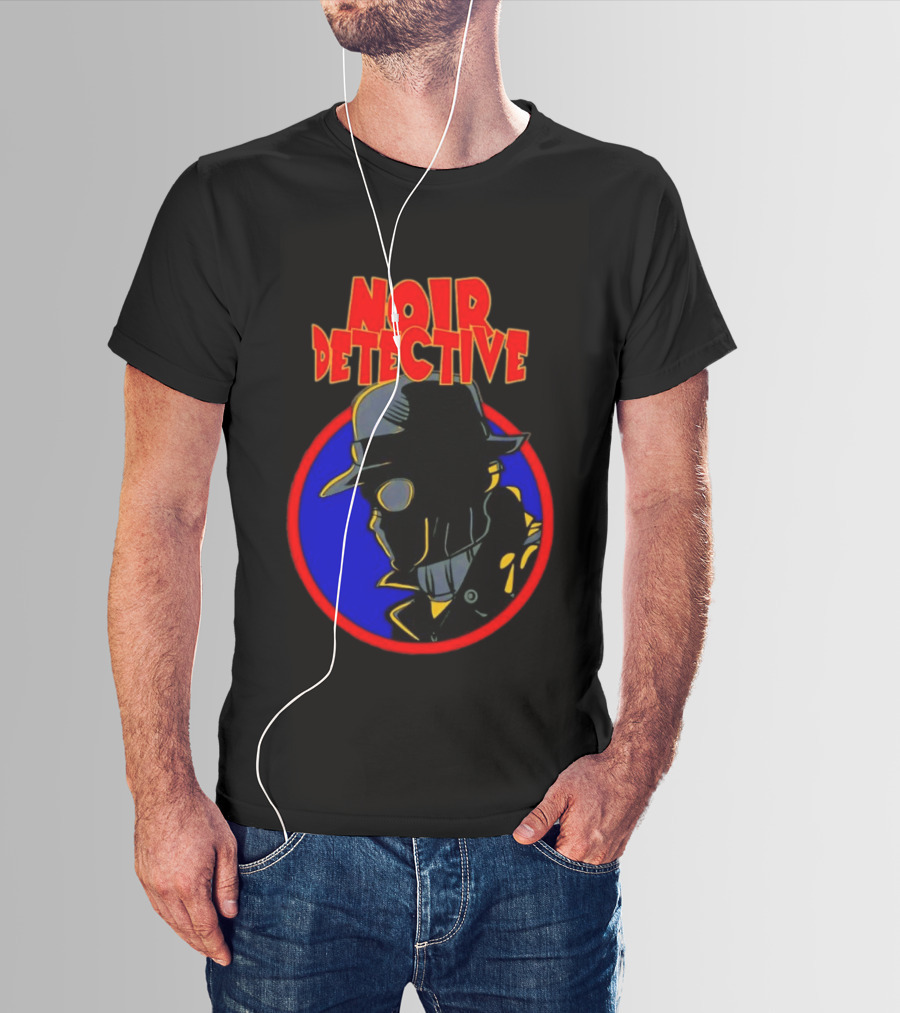 Noir Detective Private Investigator Mystery Solver T-Shirt