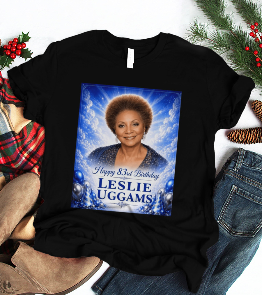 Happy 83rd Birthday Leslie Uggams Celebration T-Shirt