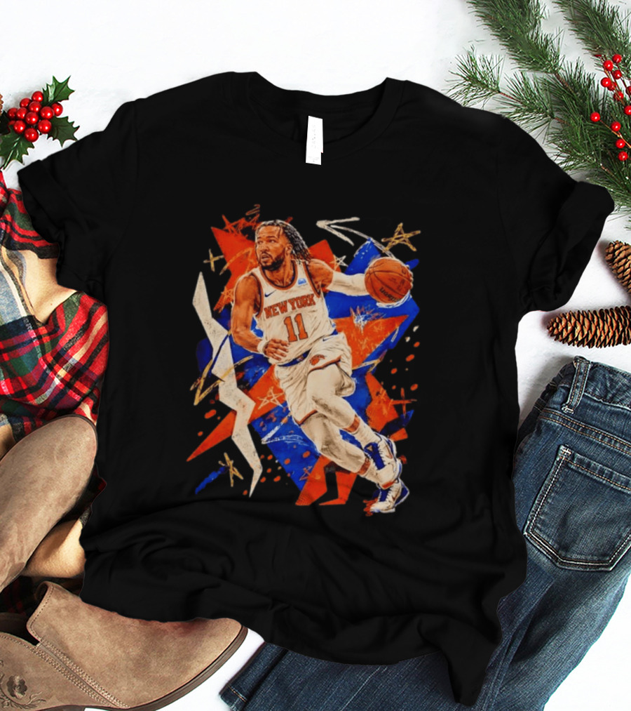 Jalen Brunson New York Knicks 11 Basketball T-Shirt