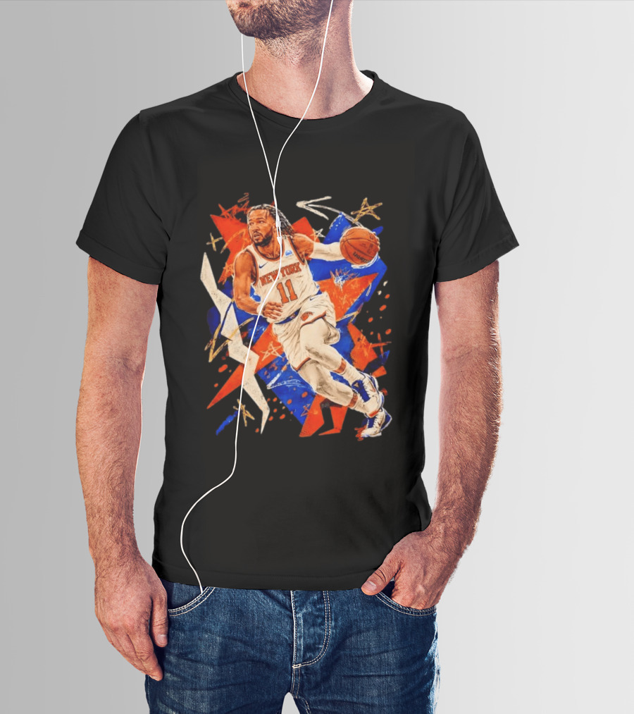 Jalen Brunson New York Knicks 11 Basketball T-Shirt