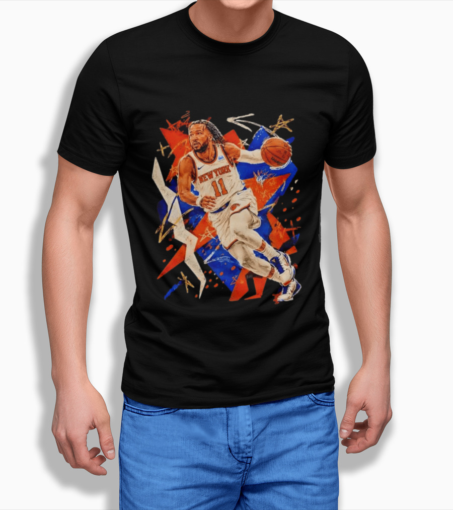 Jalen Brunson New York Knicks 11 Basketball T-Shirt