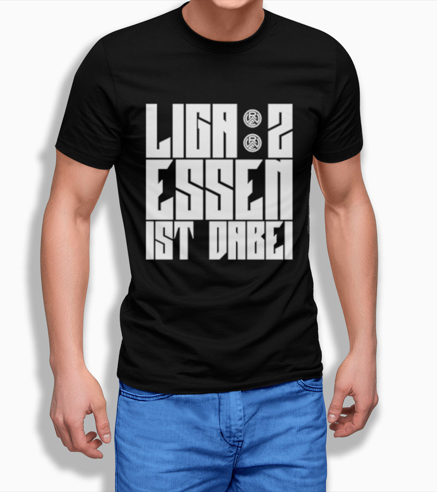 Liga 2 Essen Ist Dabei Soccer Celebration Football T-Shirt