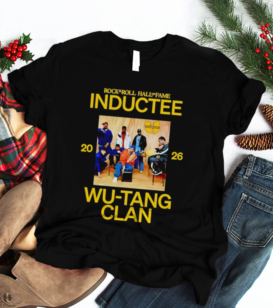 Wu Tang Clan Rock And Roll Hall Of Fame Inductee 2026 T-Shirt