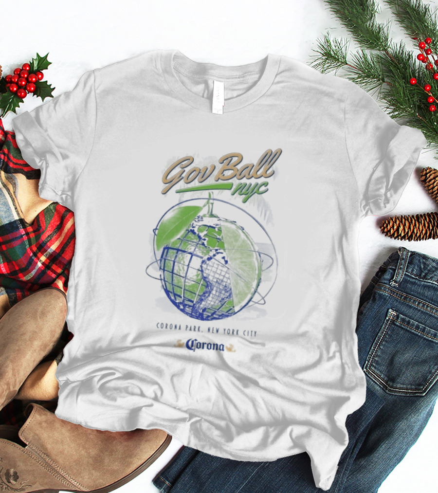 Gov Ball 2026 New York City June 5 7 Corona Festival T-Shirt