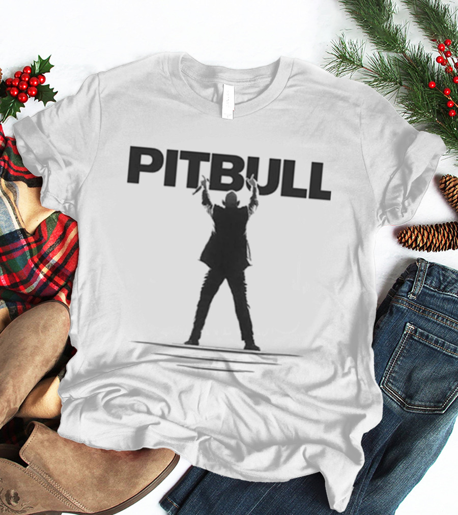Pitbull I'm Back World Tour 2026 Dale White T-Shirt