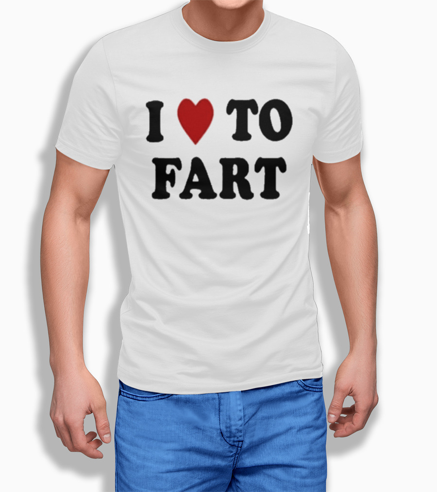 I Heart To Fart Bert Blyleven Humor T-Shirt