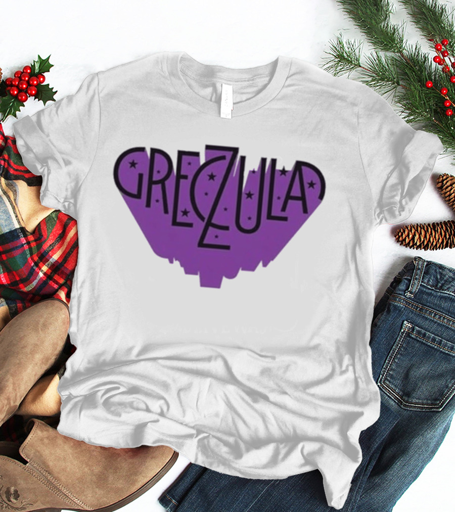 Greczula Starry Purple Tour 2026 Font T-Shirt