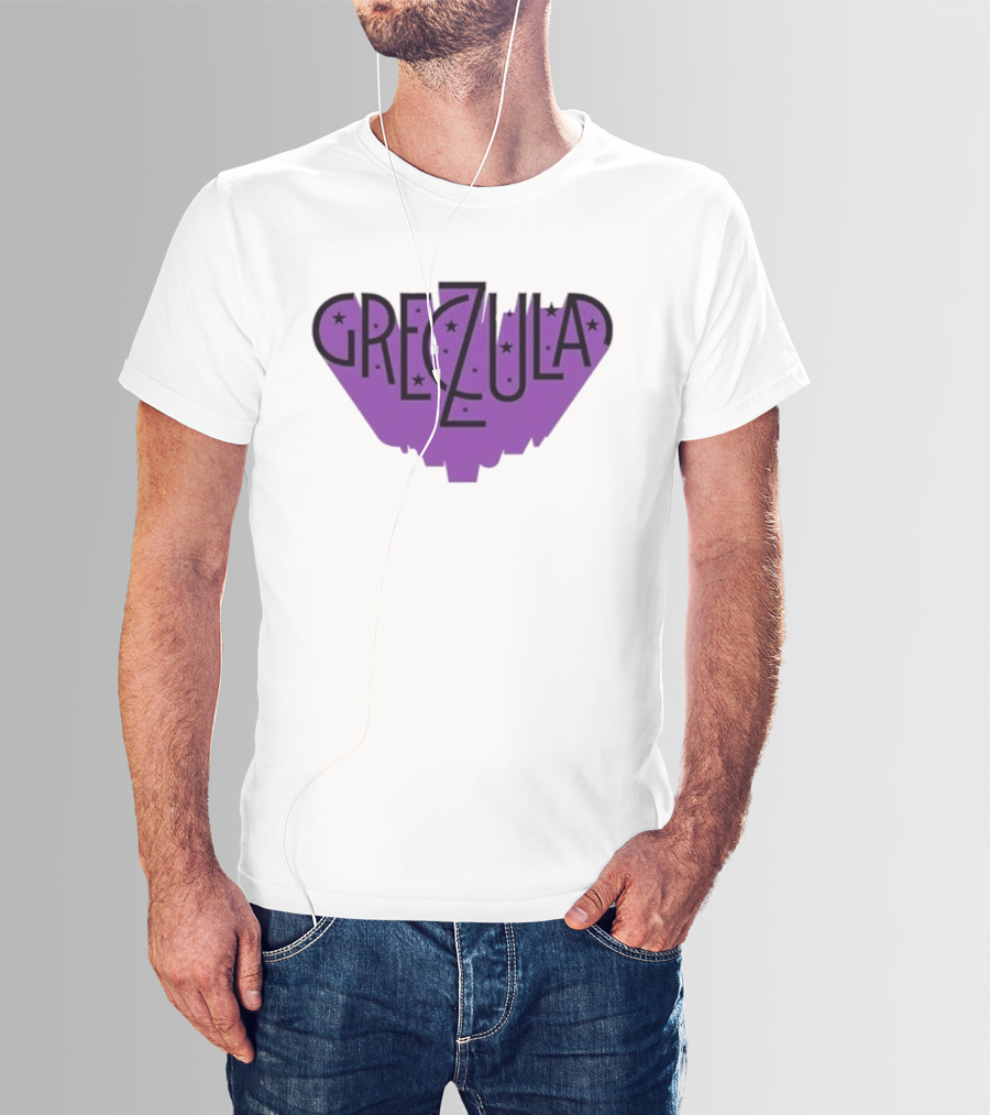 Greczula Starry Purple Tour 2026 Font T-Shirt