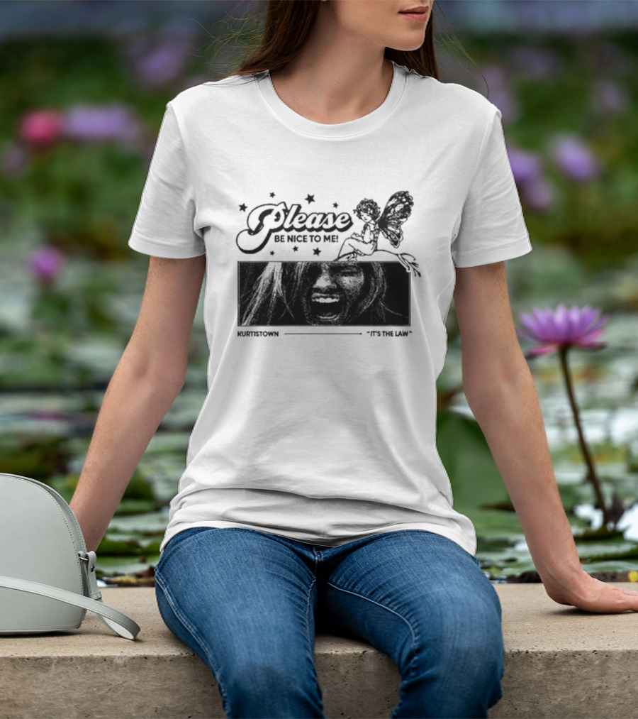 Please Be Nice To Me Fairy Kurtis Conner PBNTM Screaming T-Shirt