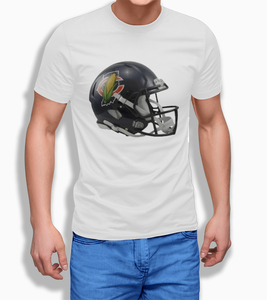 Chicago Bears Indiana Corn Helmet 2026 Edition T-Shirt